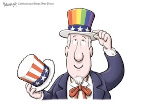 Clay Bennett editorial cartoon