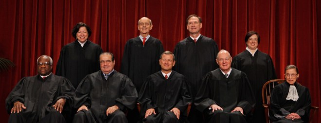 New U.S. Supreme Court Poses For "Class Photo"